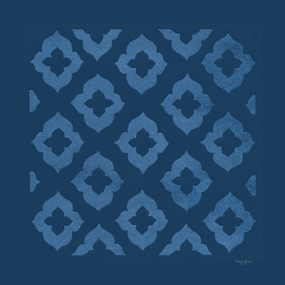 " Simply Elegant I Light Blue On Dark Blue "
