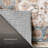  Dalileh Dream Mink Printed Chenille Rugs-534452148-534452149