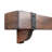 Breckenridge Fireplace Mantel with Steel Straps-1205938847