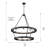 Easterwood 15 - Light Steel Dimmable Round Chandelier