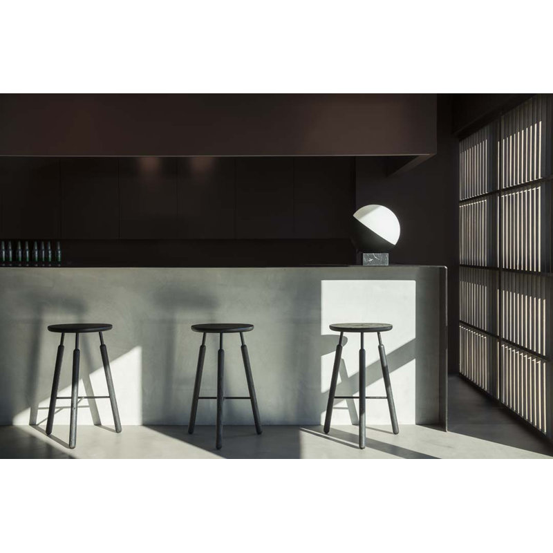 Half Globe Table Lamp, Matte Black, Matte Black, 10.63'' H x 6.31'' W x 6.31'' D