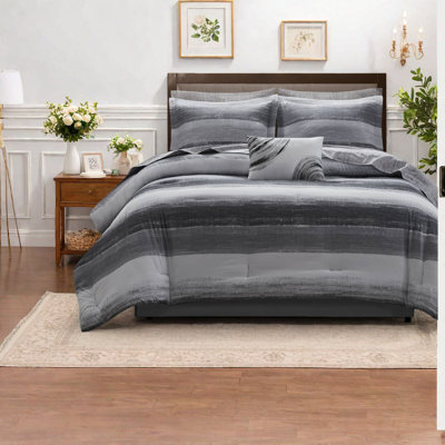Ensemble de literie pour lit simple 7 pièces avec draps en coton ultra doux