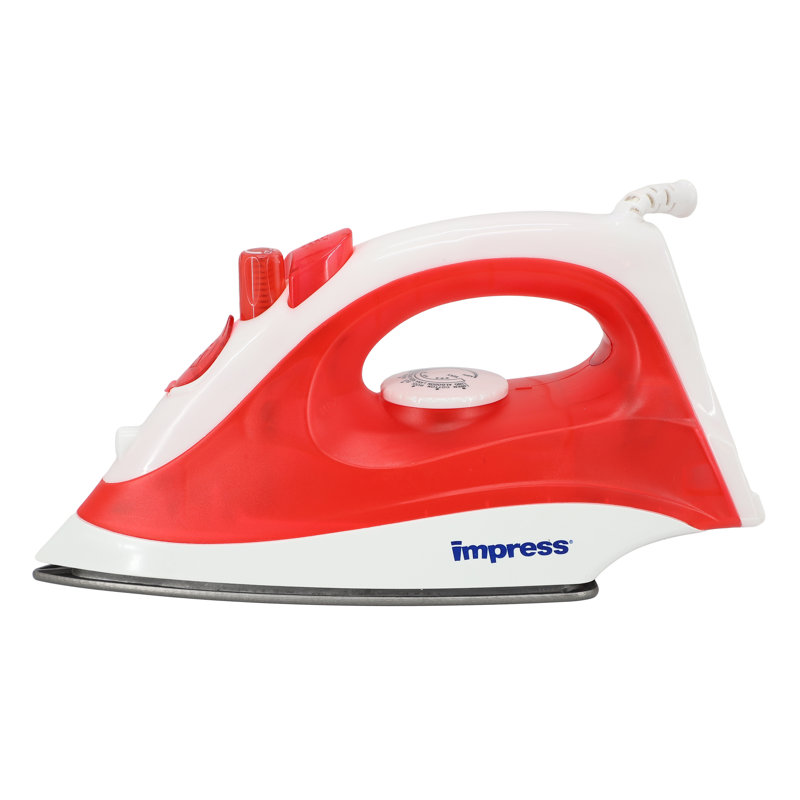 Impresseur compact et léger à vapeur et à vapeur 1200 watts en rouge Impress