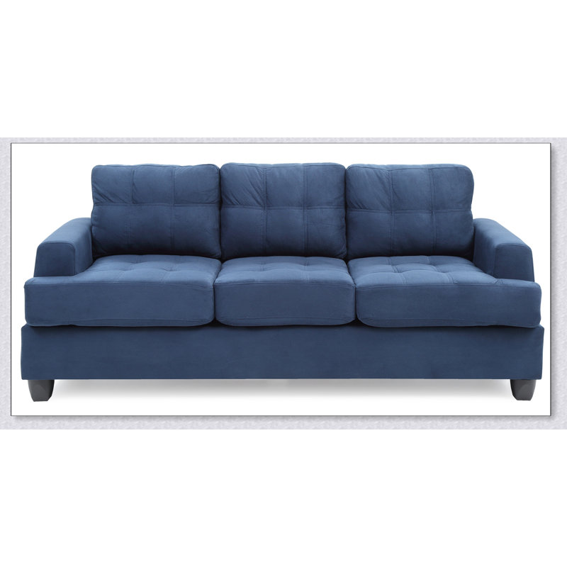 Canapé Sandridge de Furniture, canapé de salon confortable avec coussins réversibles et structure durable