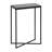 Everly Quinn Jaspur Narrow and Metal Rectangle Side Table-1861960010