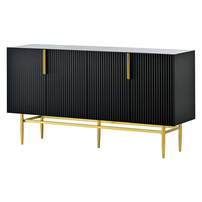 Nils 152.5cm Sideboard, Black