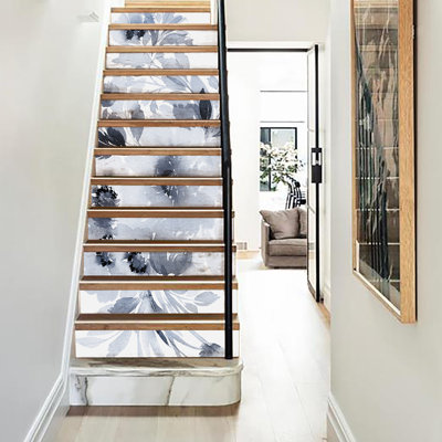 Grands autocollants pour escalier en PVC