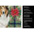 Sable Collie Christmas PoinsettIas Kitchen Towel-2080584191