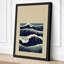 Mountain Meets Sea Japandi - Wrapped Canvas-1883629260-1883629261