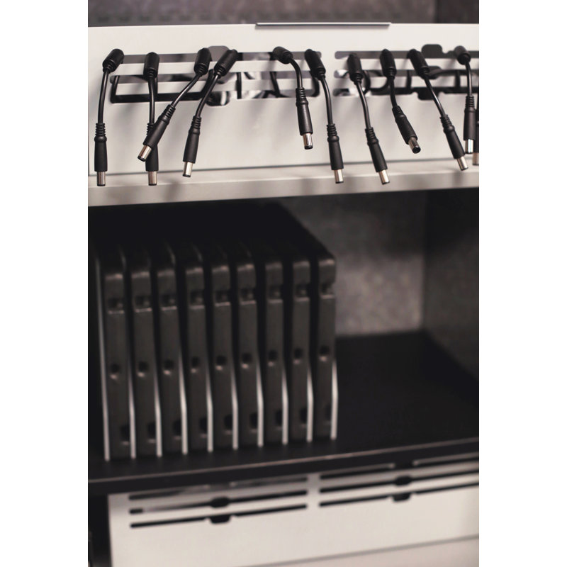 39'' H x 26'' W 1 Laptop/Tablet Storage Cart with Wheels