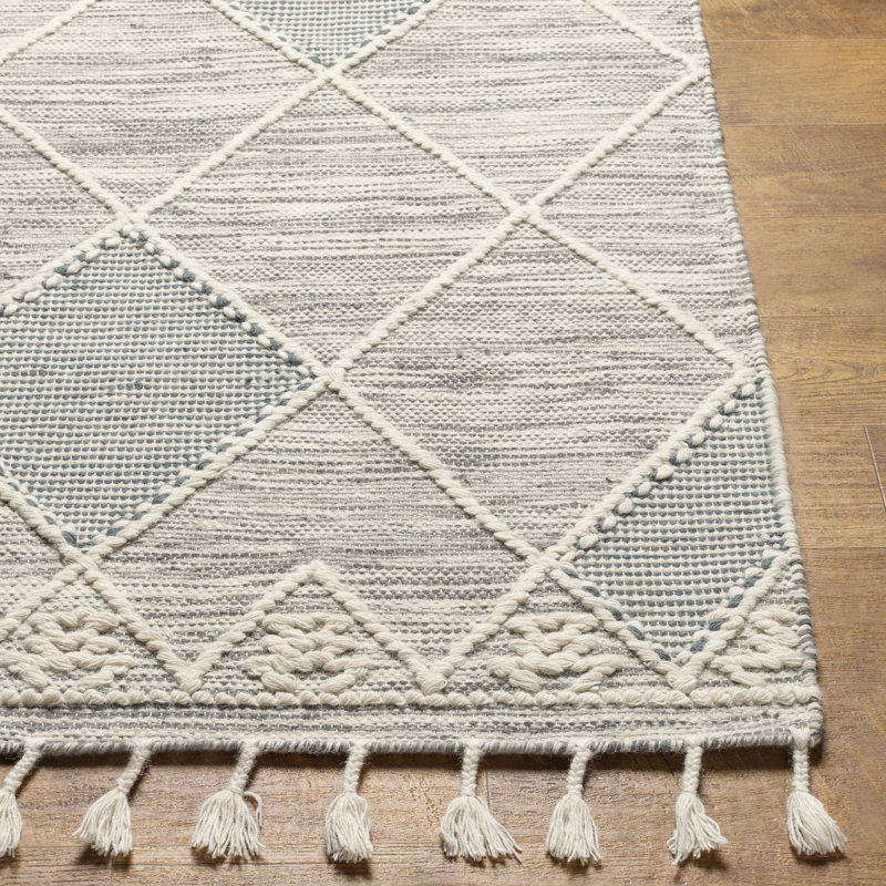 Tapis gris Brennon, Rectangle 8 pi 10 po x 12 pi