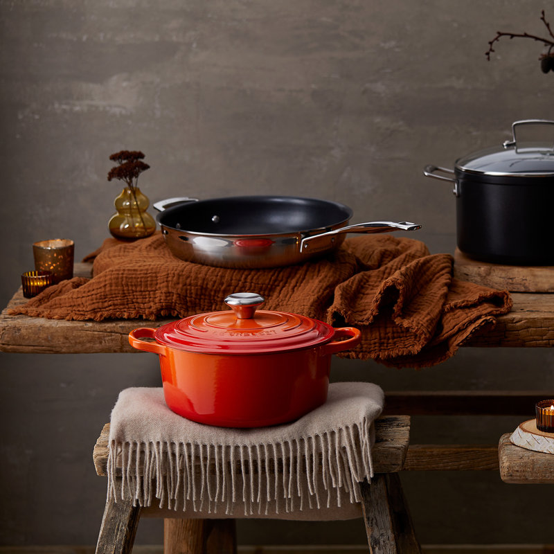 Le Creuset 3-Ply Stainless Steel Non-Stick Frying Pan, 24cm