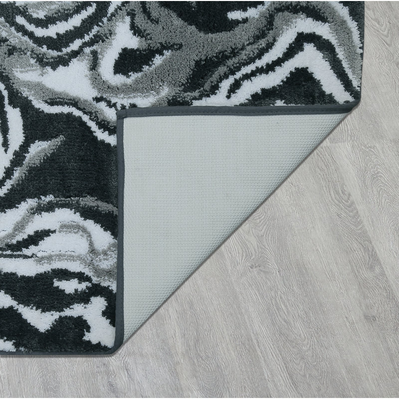 Tapis de bain Marbella, L 40 po x l 24 po, Gris