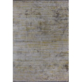 Rapture Gray/Yellow No Pattern And Not Solid Color Luxury Area Rug