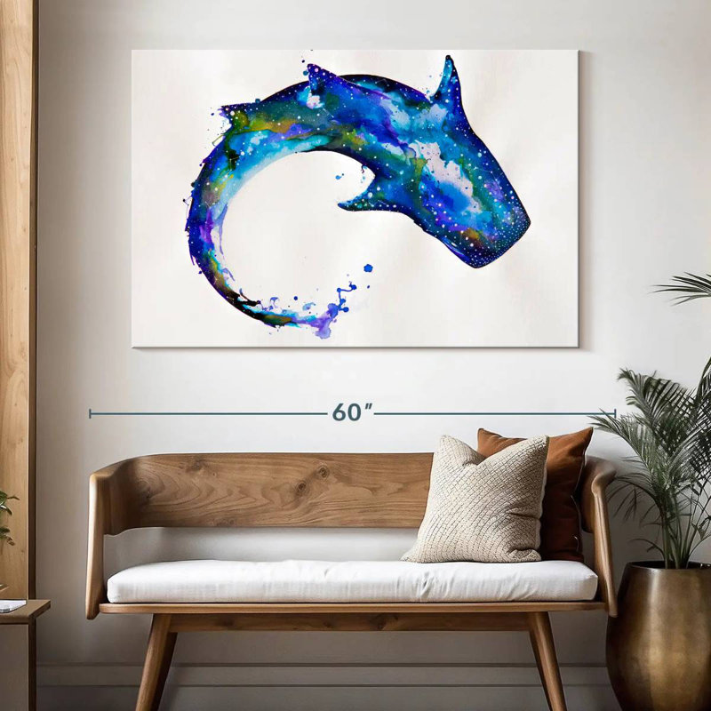 Brampt Celestial Shark, 34" H x 51" W