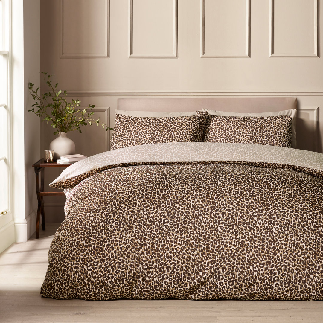 Animal Print So Soft Reversible Duvet Cover Set