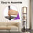 Jarold 63.7" Column Dimmable Floor Lamp with Shelves & Remote Control & USB Charging Station-261720373