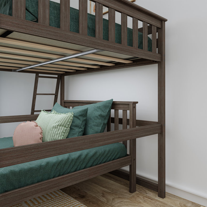 Lit superposé en bois Kober , Double sur double, Argile
