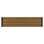 Banc de jardin extérieur composite en teck péruvien 70,88 po-130153756-130153758
