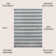Rectangle Raygoza Striped Machine Woven Polyester Area Rug