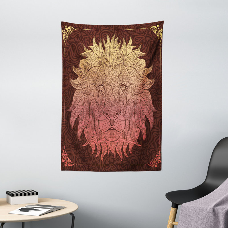 Tapisserie en polyester safari, H 60 po x l 40 po