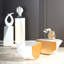 2 Piece Gema Coffee Table Set-Ivory/Gold