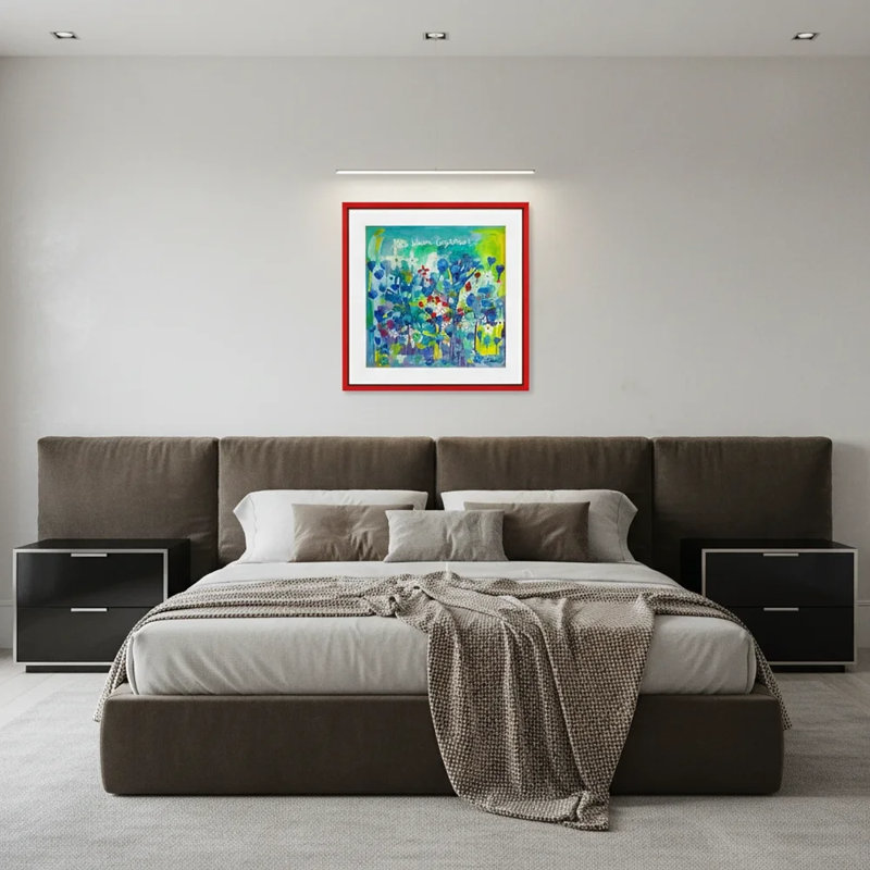 Let's bloom together, 14" H x 14" W