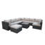Fitzgibbons 9 Seater Rattan Sofa Set