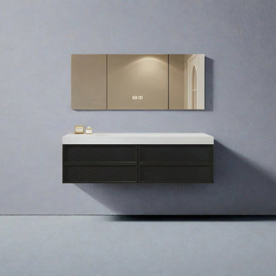 Armoire de salle de bain japonaise