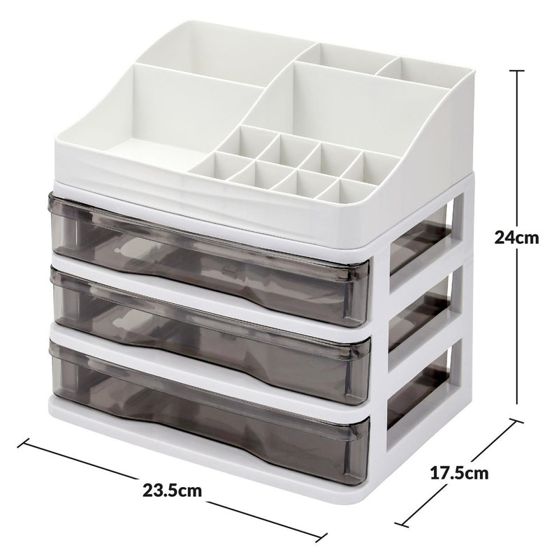 Plastic Makeup Organiser