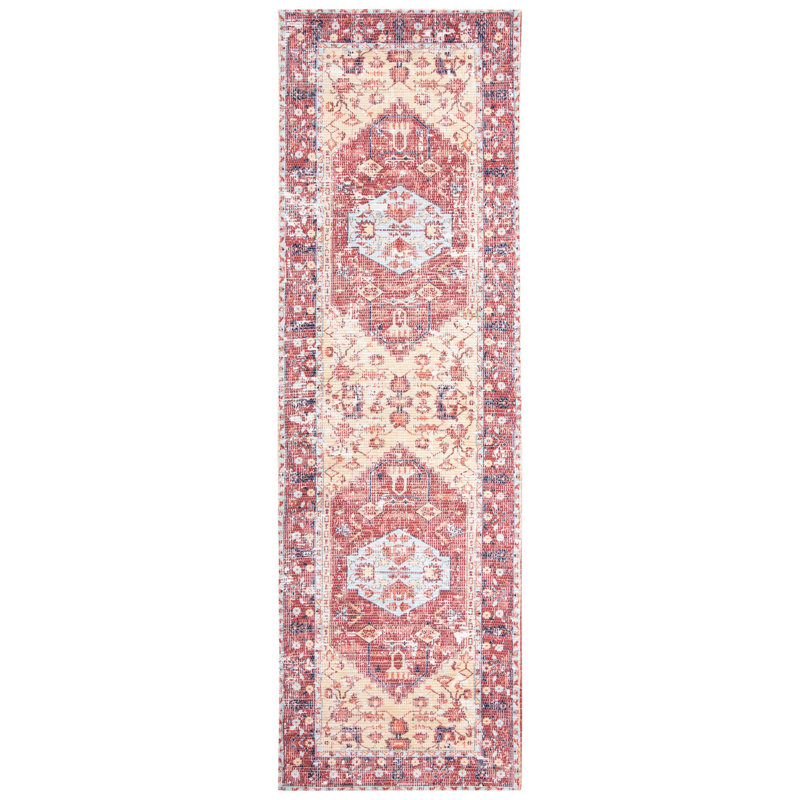 Fields Hand Loomed Performance Oriental Rug, Runner 2'3" x 8'
