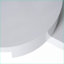 Table basse rotative blanche moderne ultrabrillante avec rangement caché, multifonctionnelle compacte pour le salon