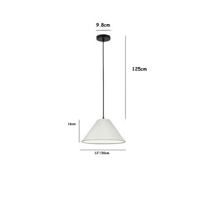Empire Cotton Lamp Shade ( Screw On )
