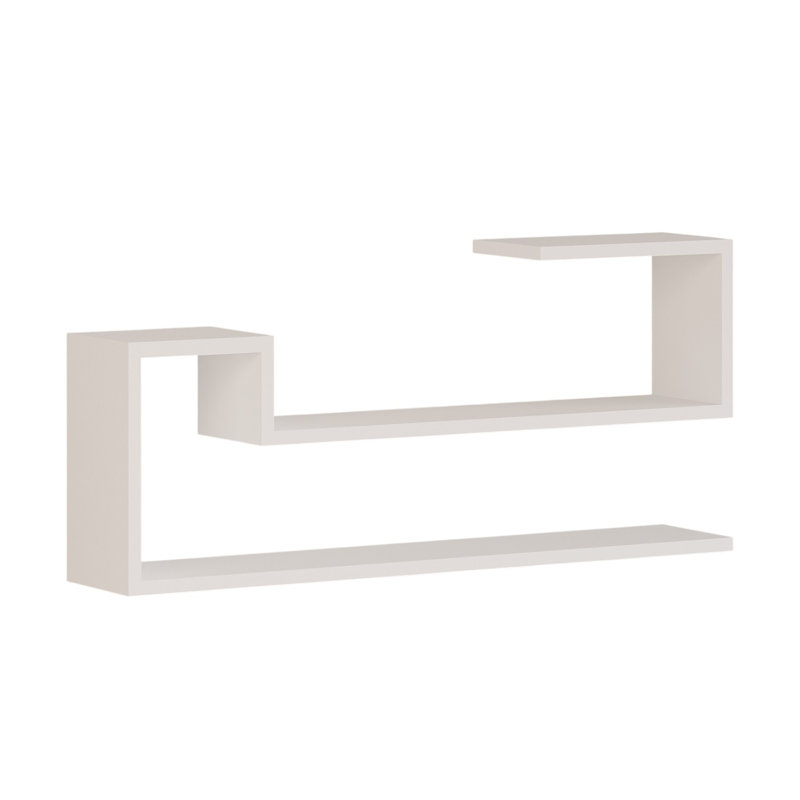 Floating Shelf, White