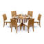 Lagos Outdoor Teak Dining Set-1375009233