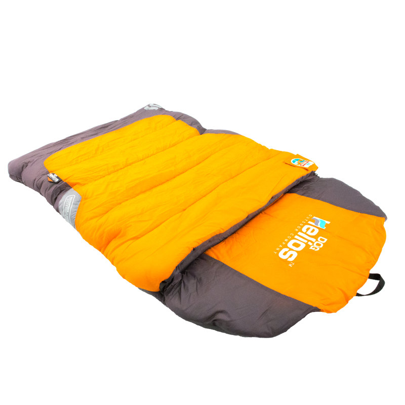 Lit pour chien Helios Trail-Barker Multi-Surface avec technologie BlackShark, Orange