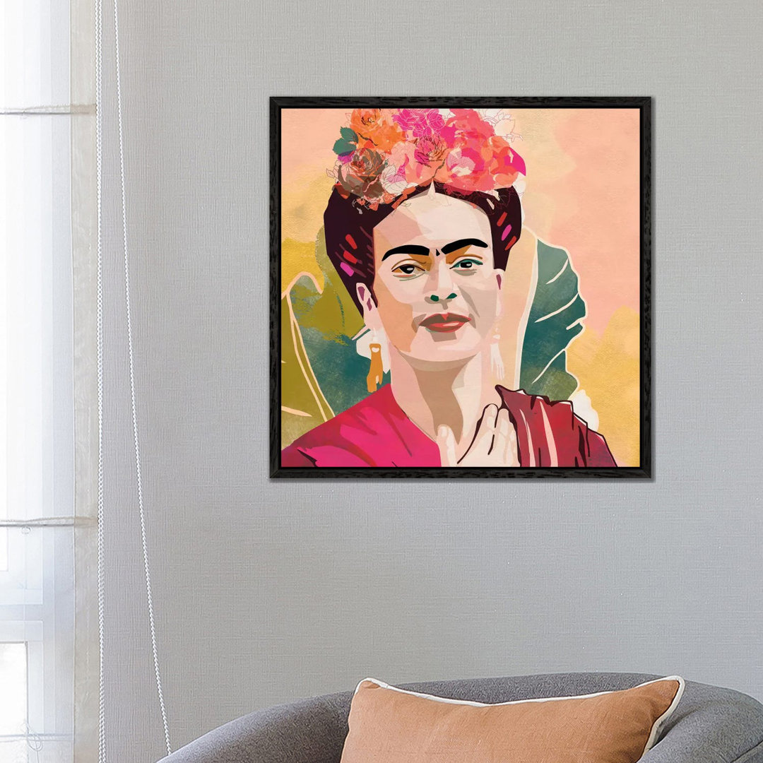 Frida Kahlo Quadrat von Ana Rut Bré - Galerie- Giclée