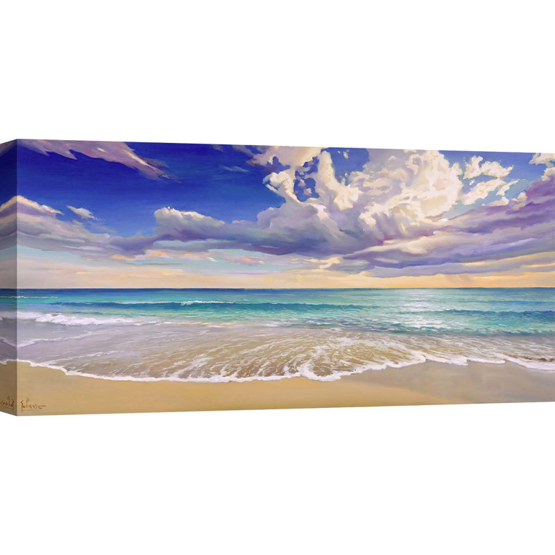 Ocean Wave by Adriano Galasso - Wrapped Canvas Print, 35 cm H x 70 cm W