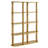 Arcus 4-Tier Oval Wood Bookshelf
