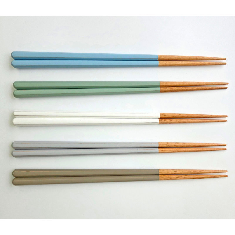 Baguettes mono, Bleu poudre