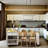 Multifunctional Kitchen Island With Extendable Table, Built-In Power Outlet, And Adjustable Shelves For Small Kitchens-1675539418