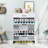 White Shoe Rack Cabinet - 2 Flip Drawers, Space Saving, For Closet Entryway Storage Hallway White, Build, Ample-1014346719