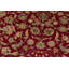 Hand-Knotted High-Quality Red and Navy Area Rug