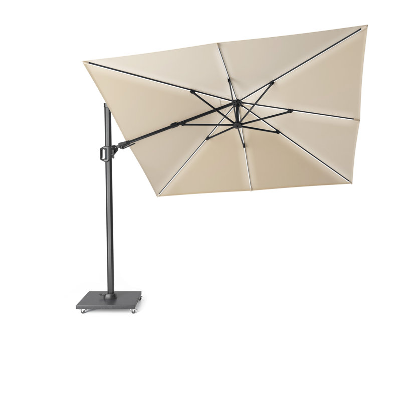 Aariyana 3m Square Parasol, Brown, Anthracite