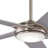 60" Raptor 5 - Blade LED Standard Ceiling Fan with Remote Control and Light Kit Included-17531793