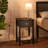 Miramontes 2 Nightstands with Drawer 2 USB Ports & 2 Power Outlets Charging Station End Table Bedside Tables