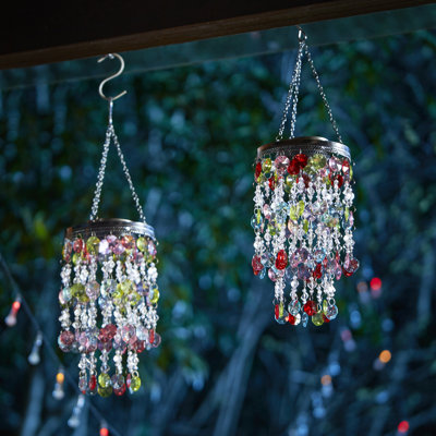 Lustre d'extérieur à DEL Wind Chime