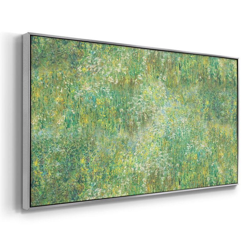 Série paysage - MCLX III - Toile tendue avec châssis encadré - Prêt à être accroché, H 21 po x l 41 po, Noir