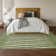 Premium Machine Washable Prisco Green Rug