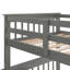 Versatile Stairway Bunk Bed with Drawer Storage and Guard Rail, Ideal for Families and Sleepovers, Ensuring Comfort and Organization.
